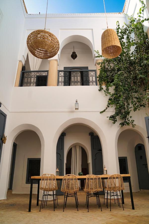 Riad L'Echappee, En Exclusivite, 5 Chambres Marrakesh Exteriör bild